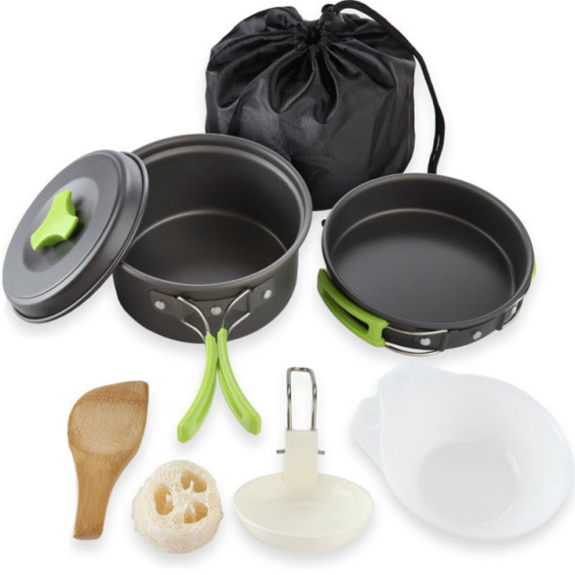 Outdoor Camping Tableware Kit - Available at 2Fast2See.co