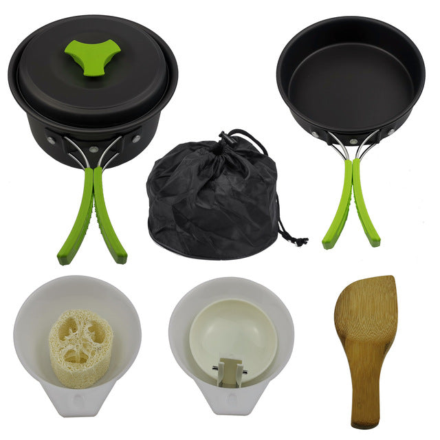 Outdoor Camping Tableware Kit - Available at 2Fast2See.co