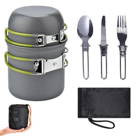 Outdoor Camping Tableware Kit - Available at 2Fast2See.co