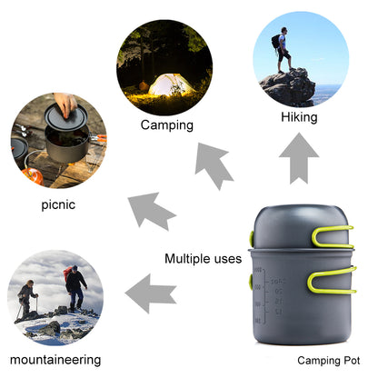 Outdoor Camping Tableware Kit - Available at 2Fast2See.co