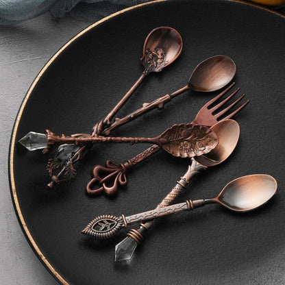 Vintage Dessert Royal Style Cutlery Set - Available at 2Fast2See.co